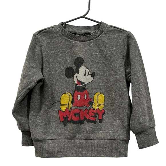 Disney Other - Disney Mickey Mouse Charcoal Sweatshirt